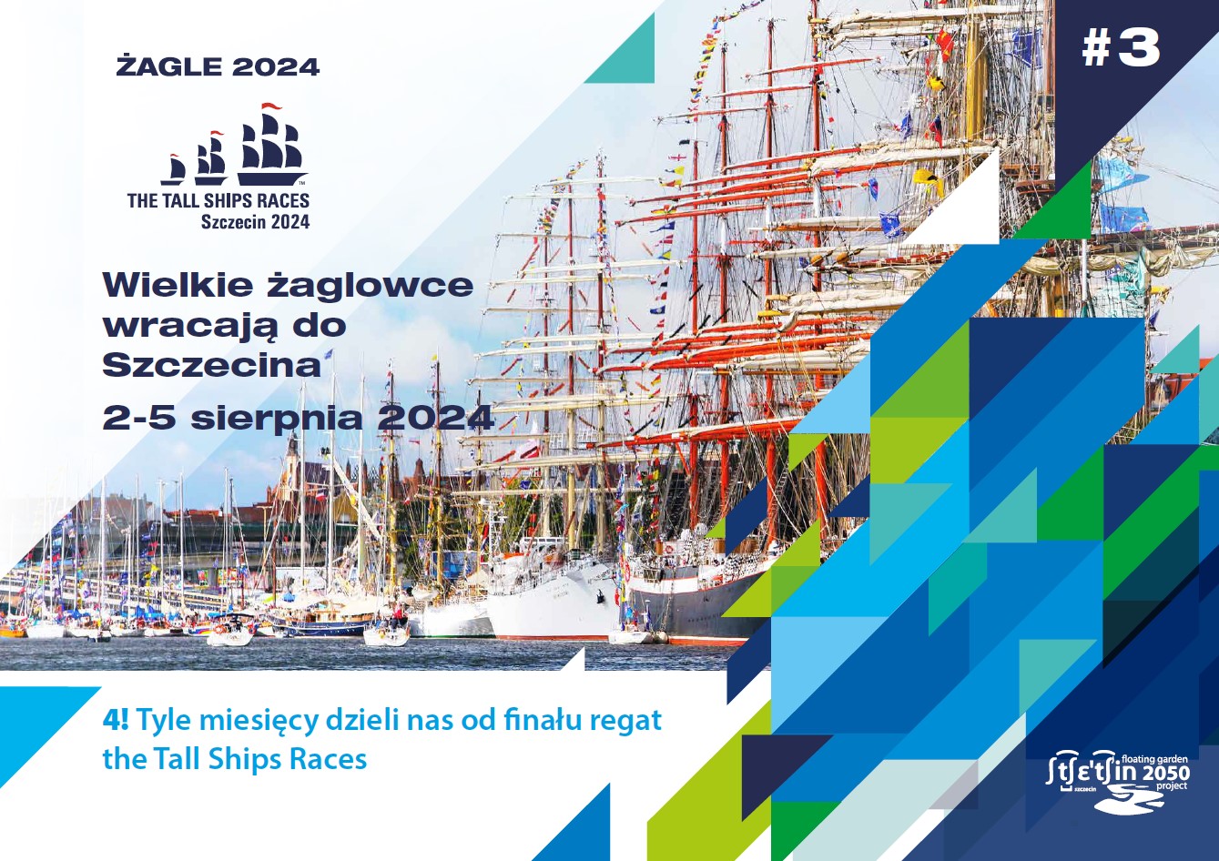 4! Tyle miesięcy dzieli nas od finału regat the Tall Ships Races