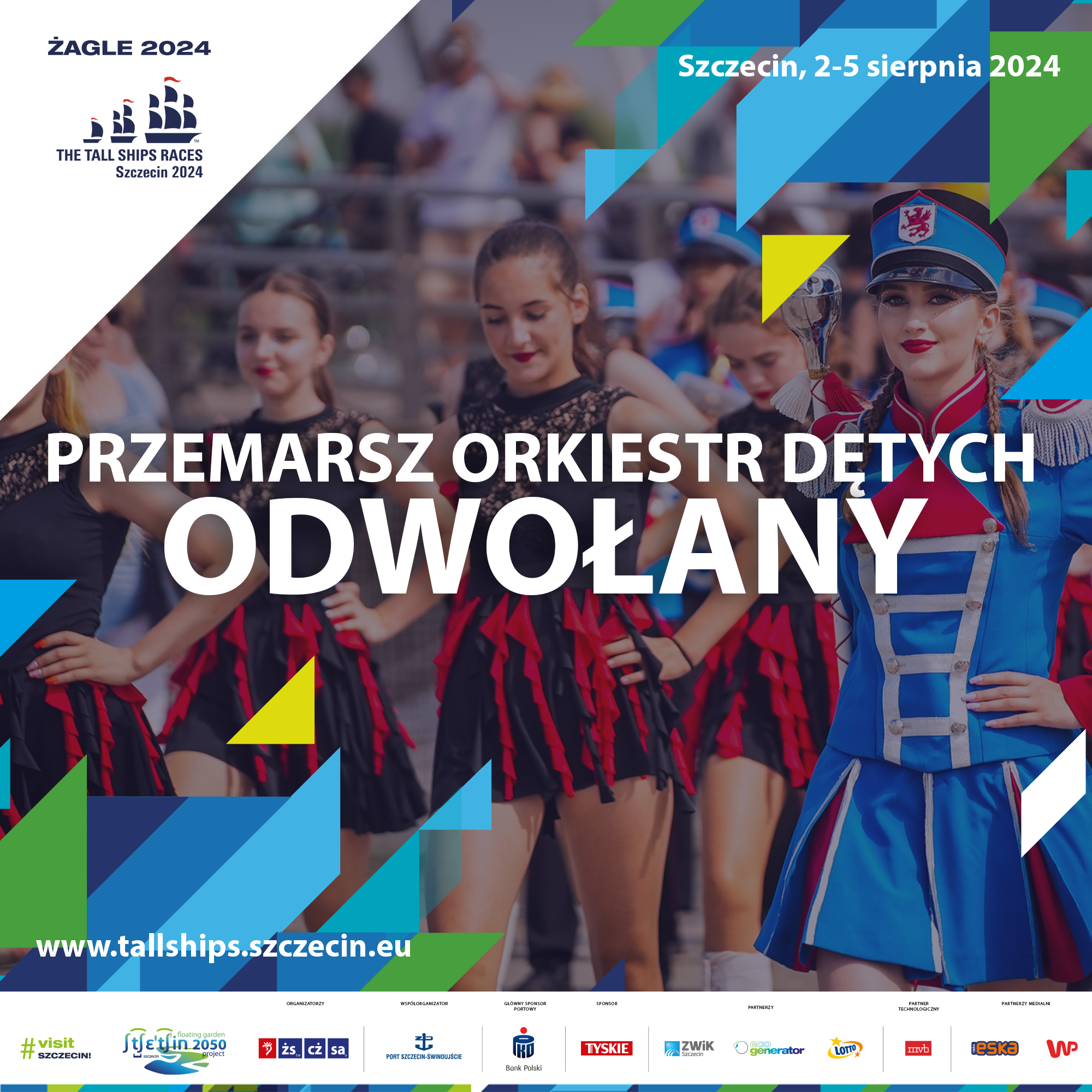 Przemarsz orkiestr dętych odwołany